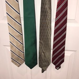 Lot of 4 neckties